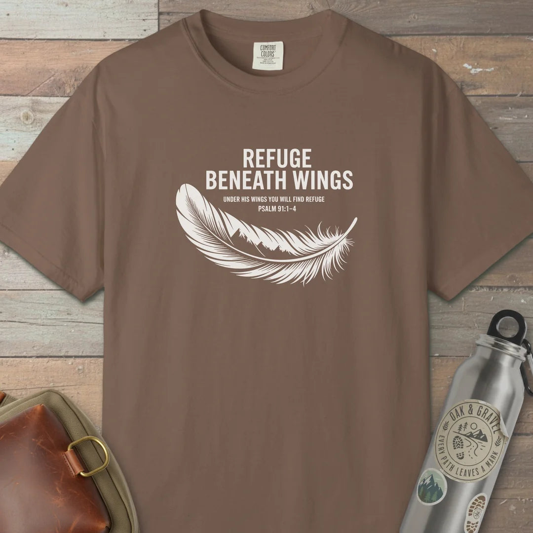 Refuge Beneath Wings T-Shirt