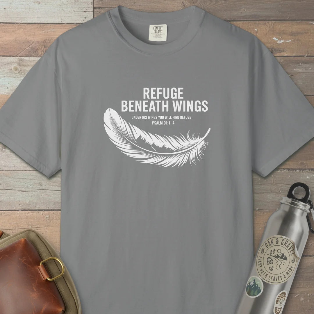 Refuge Beneath Wings T-Shirt