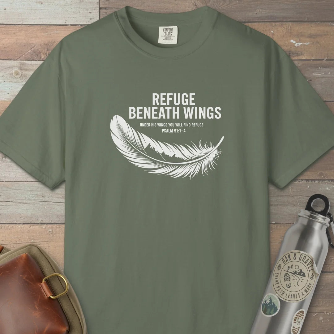 Refuge Beneath Wings T-Shirt