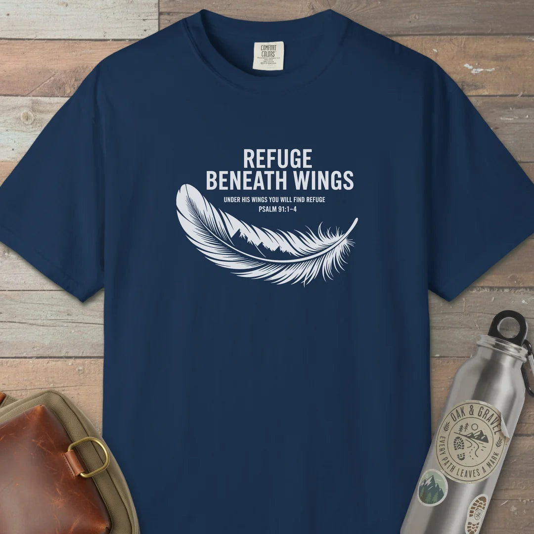 Refuge Beneath Wings T-Shirt