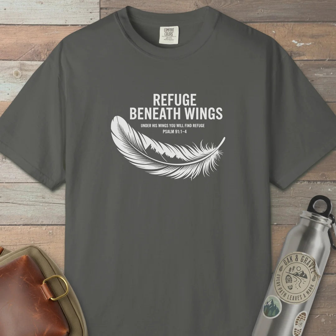 Refuge Beneath Wings T-Shirt