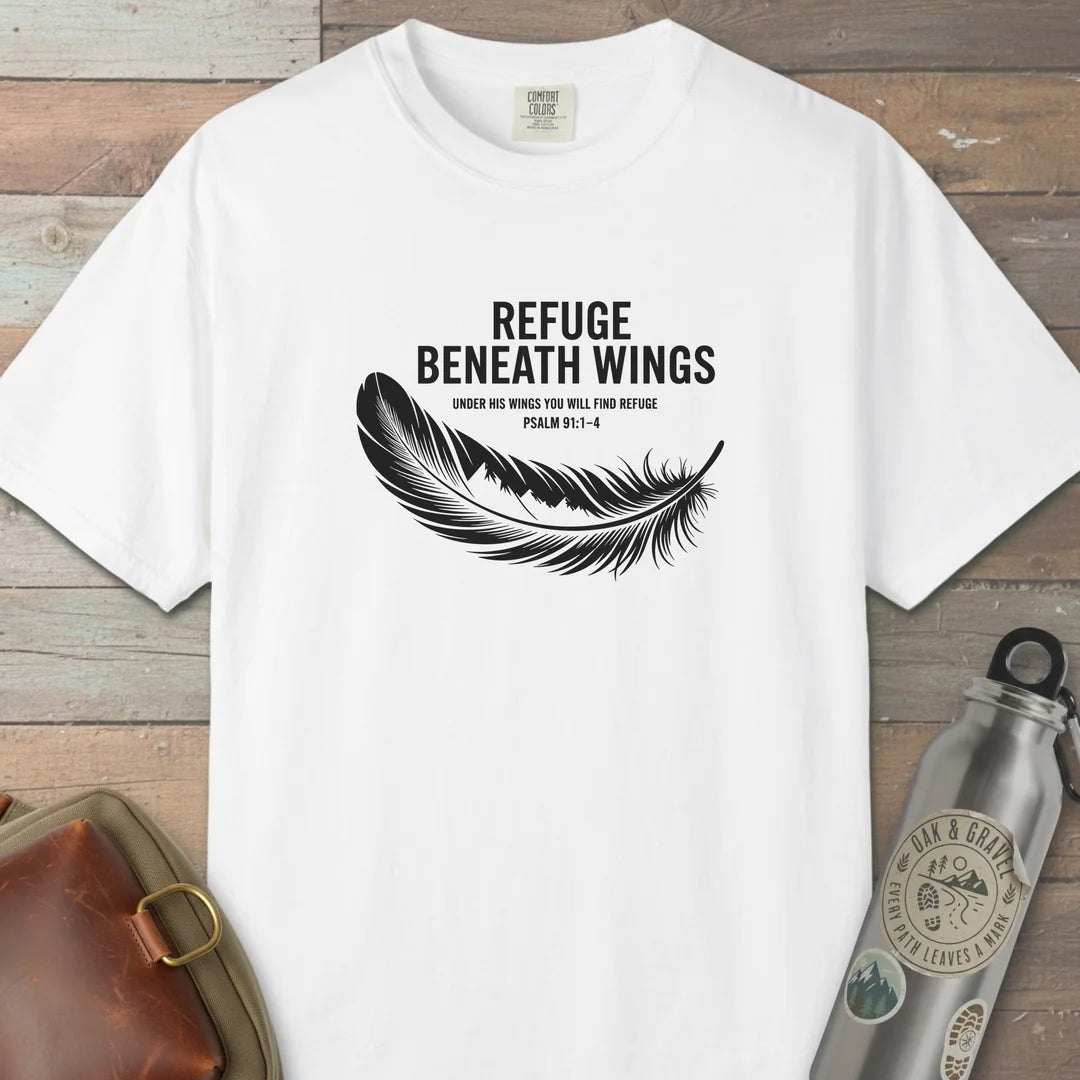 Refuge Beneath Wings T-Shirt