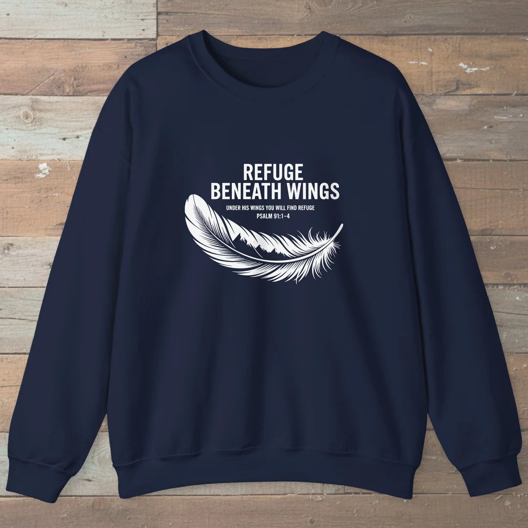 Refuge Beneath Wings Sweatshirt