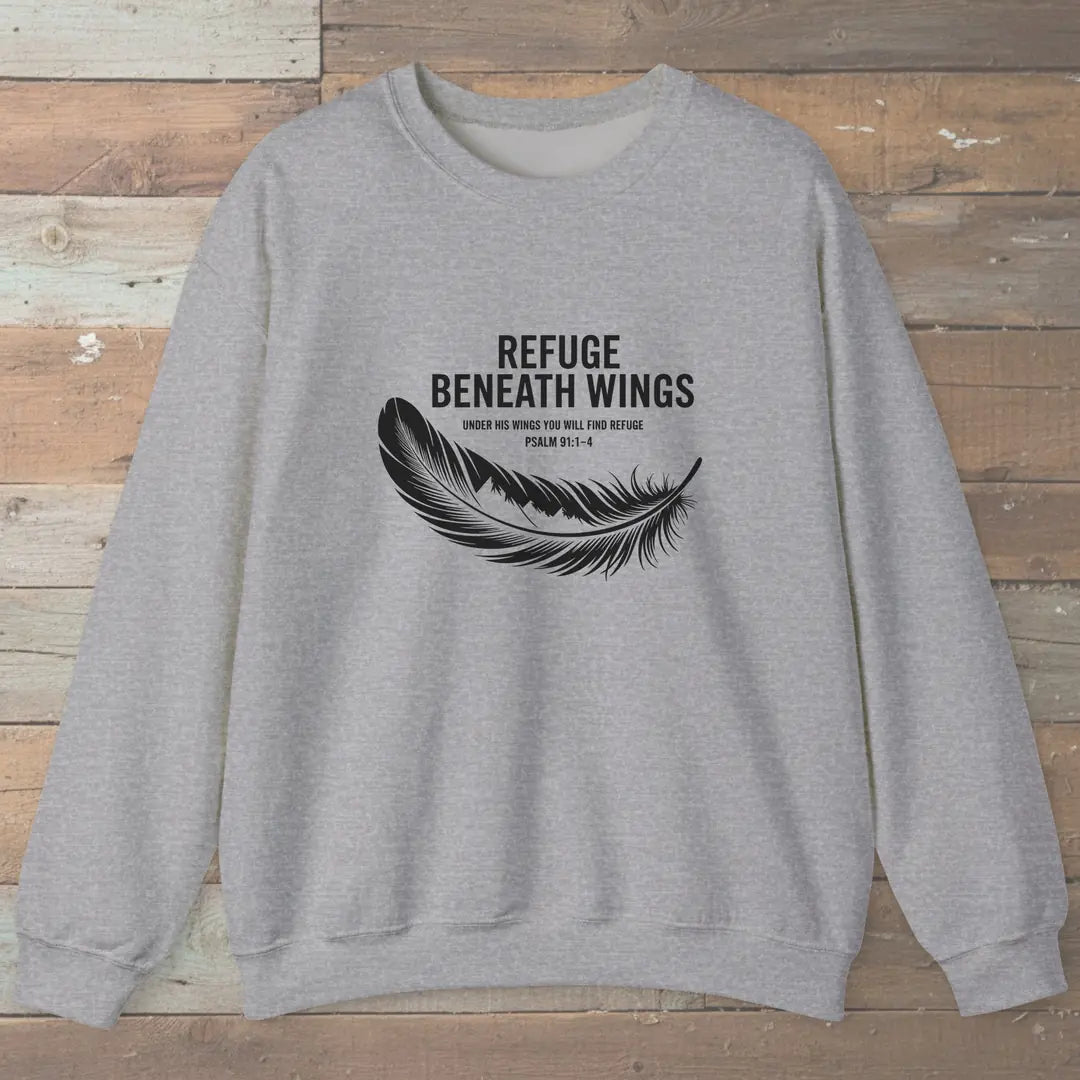 Refuge Beneath Wings Sweatshirt
