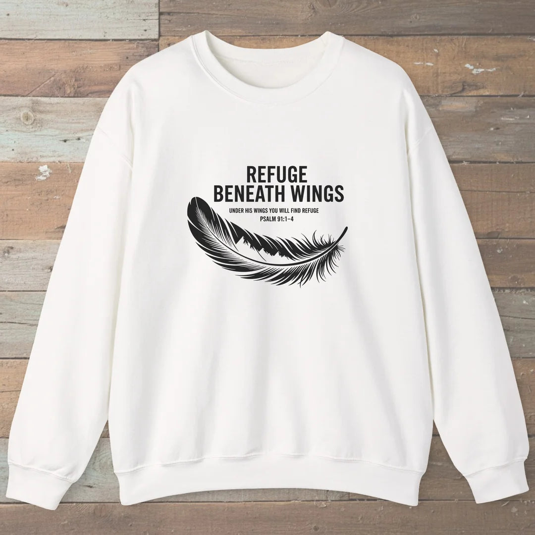 Refuge Beneath Wings Sweatshirt