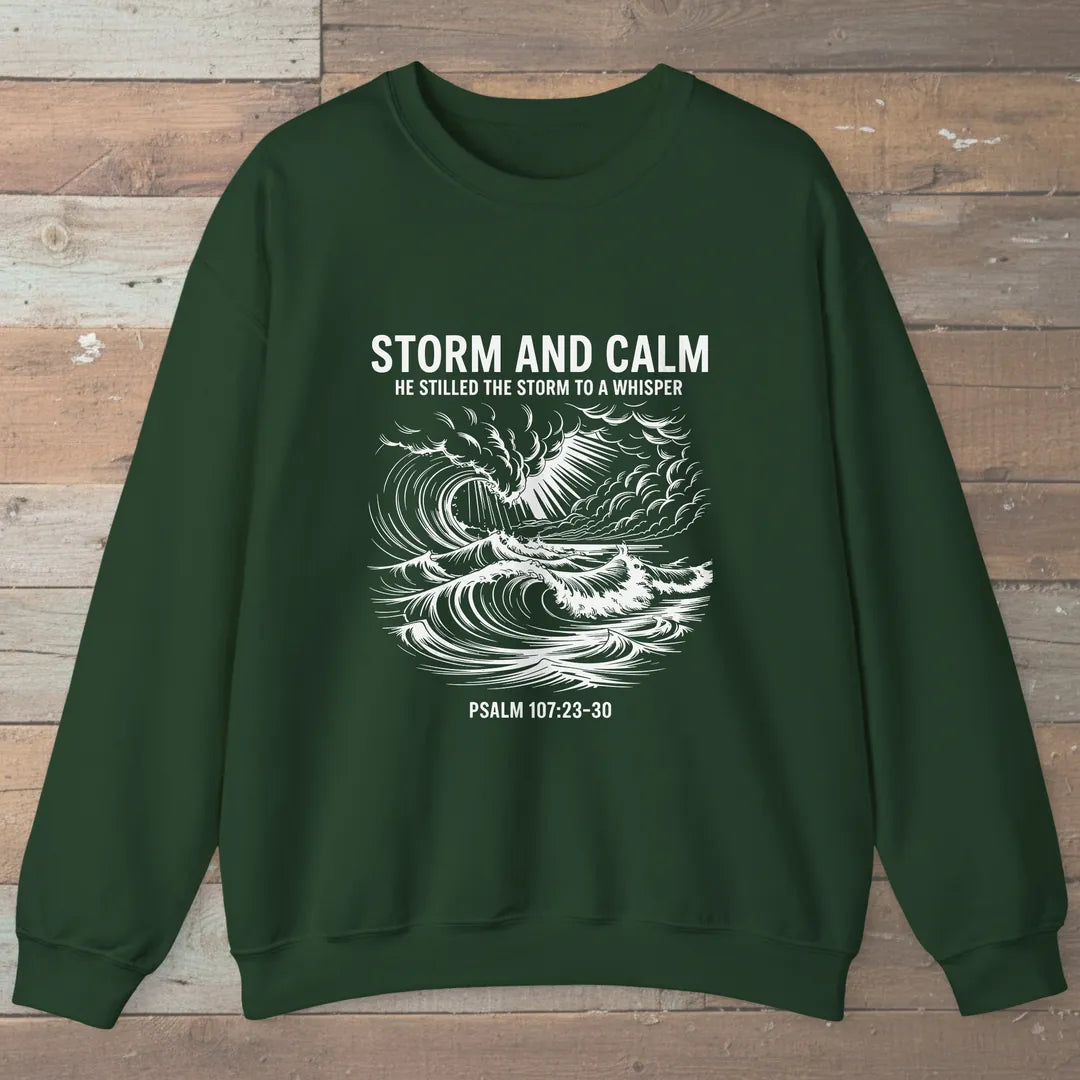 Storm And Calm Trail Faith Sweatshirt