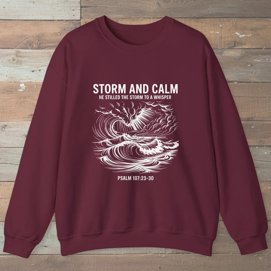 Storm And Calm Trail Faith Sweatshirt