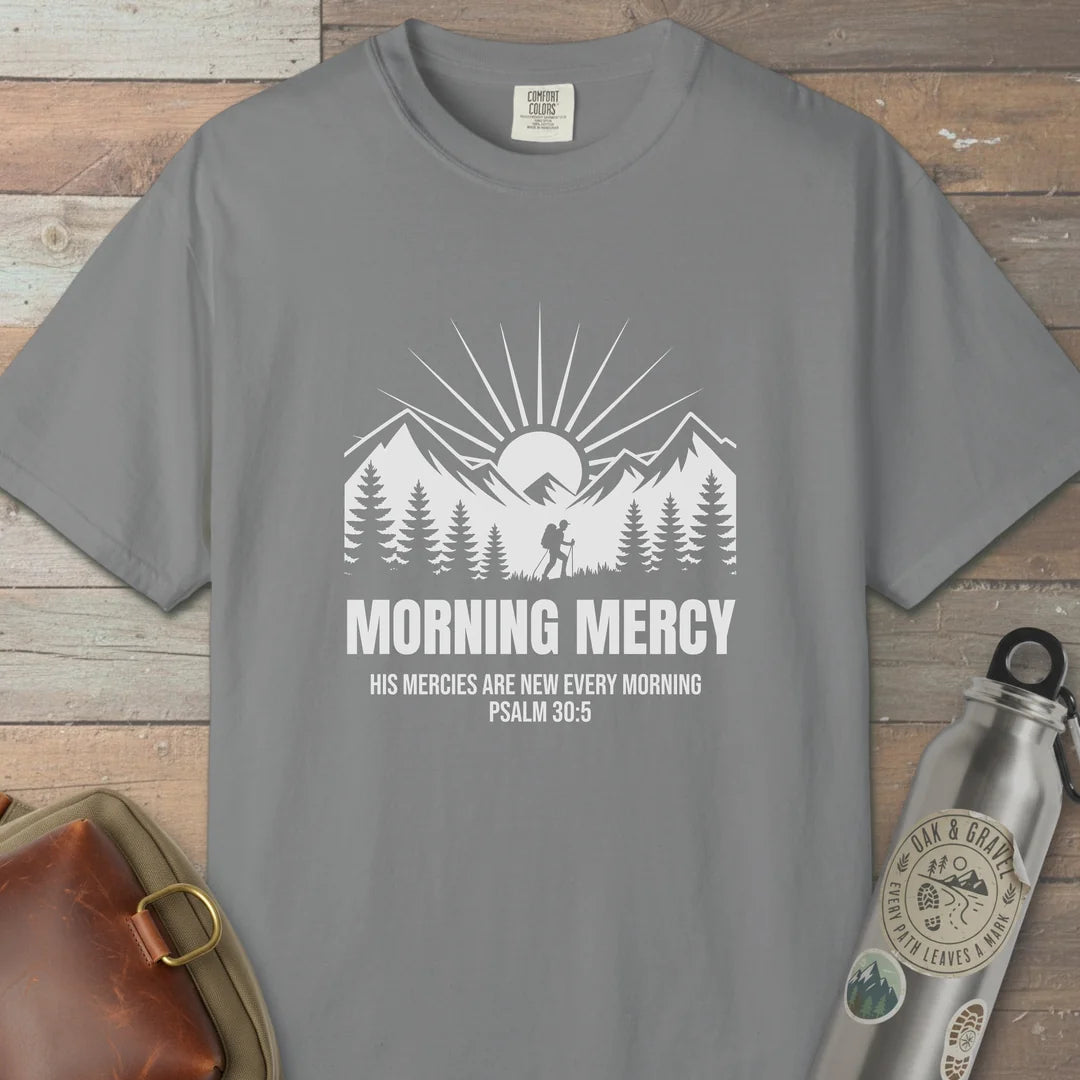 Morning Mercy Trail Faith T-Shirt
