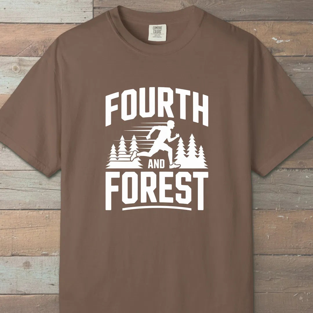 Fourth And Forest T-Shirt Espresso Outdoor Nature Tee