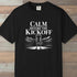 Calm Before The Kickoff T-Shirt Black Outdoor Nature Tee