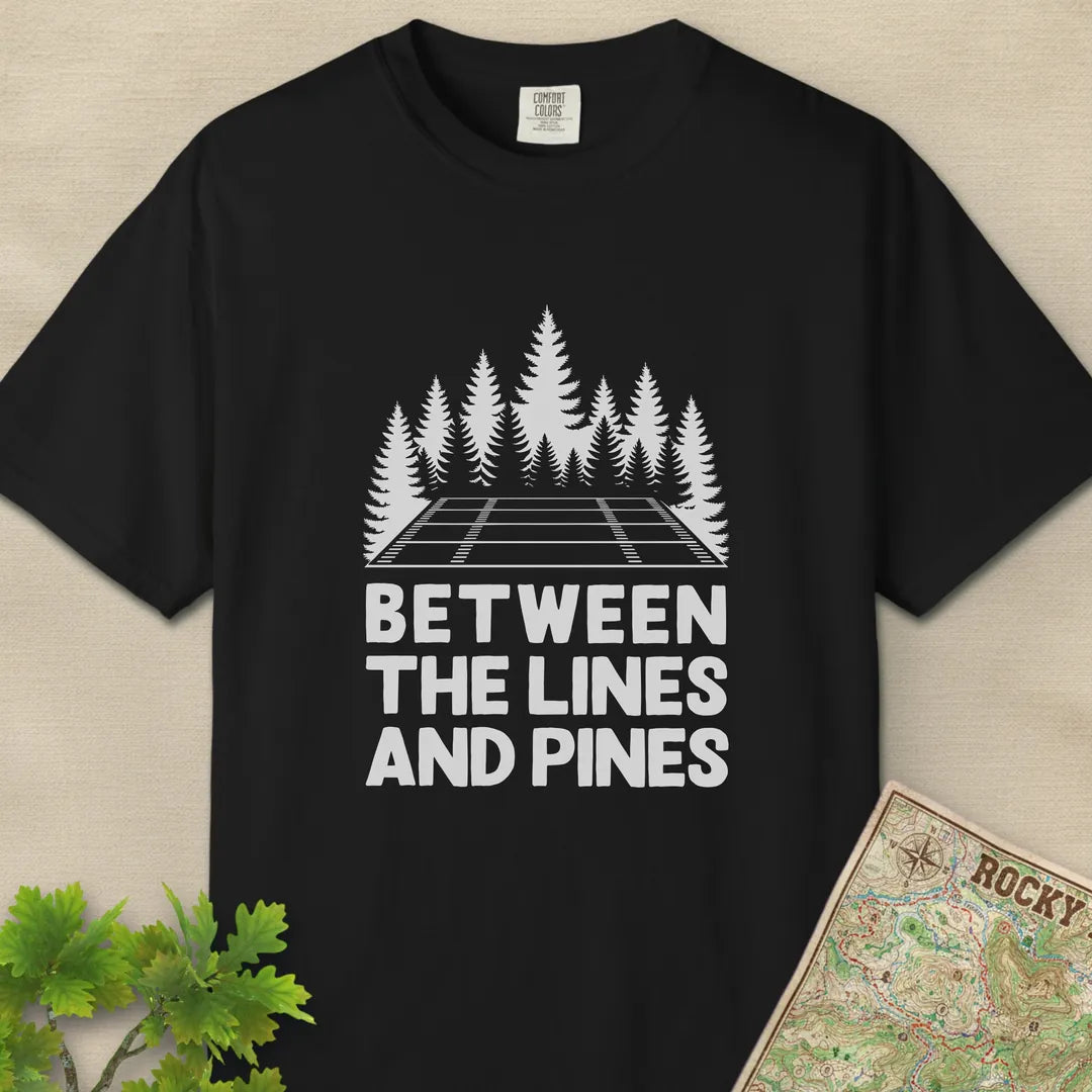 Between The Lines And Pines T-Shirt