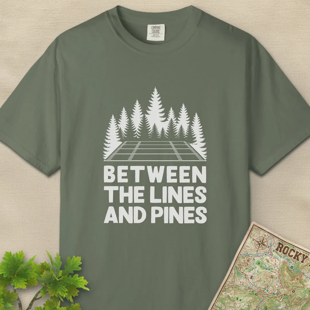 Between The Lines And Pines T-Shirt