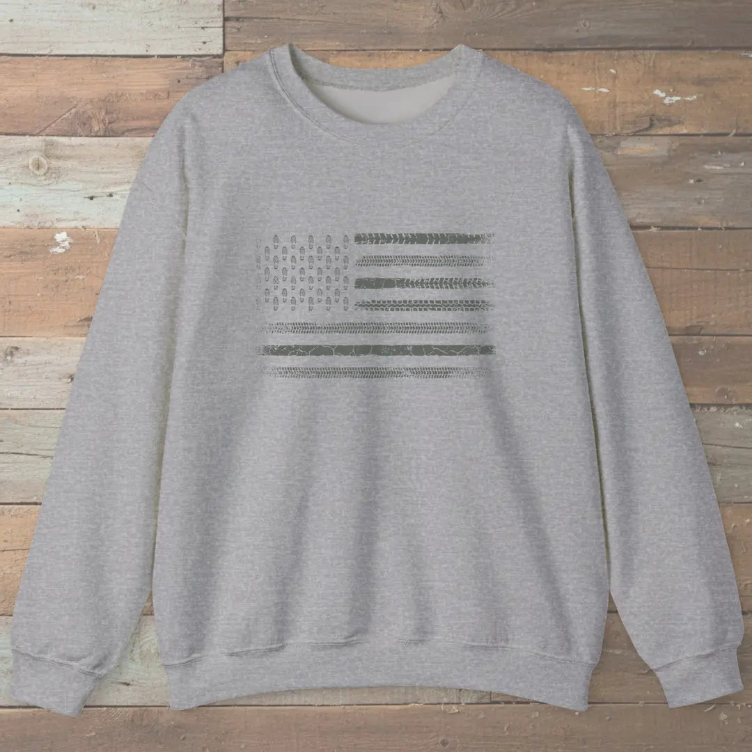 Trail Track Boot Print Sweatshirt