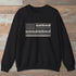 Trail Gear Flag Sweatshirt Black Outdoor Nature Tee