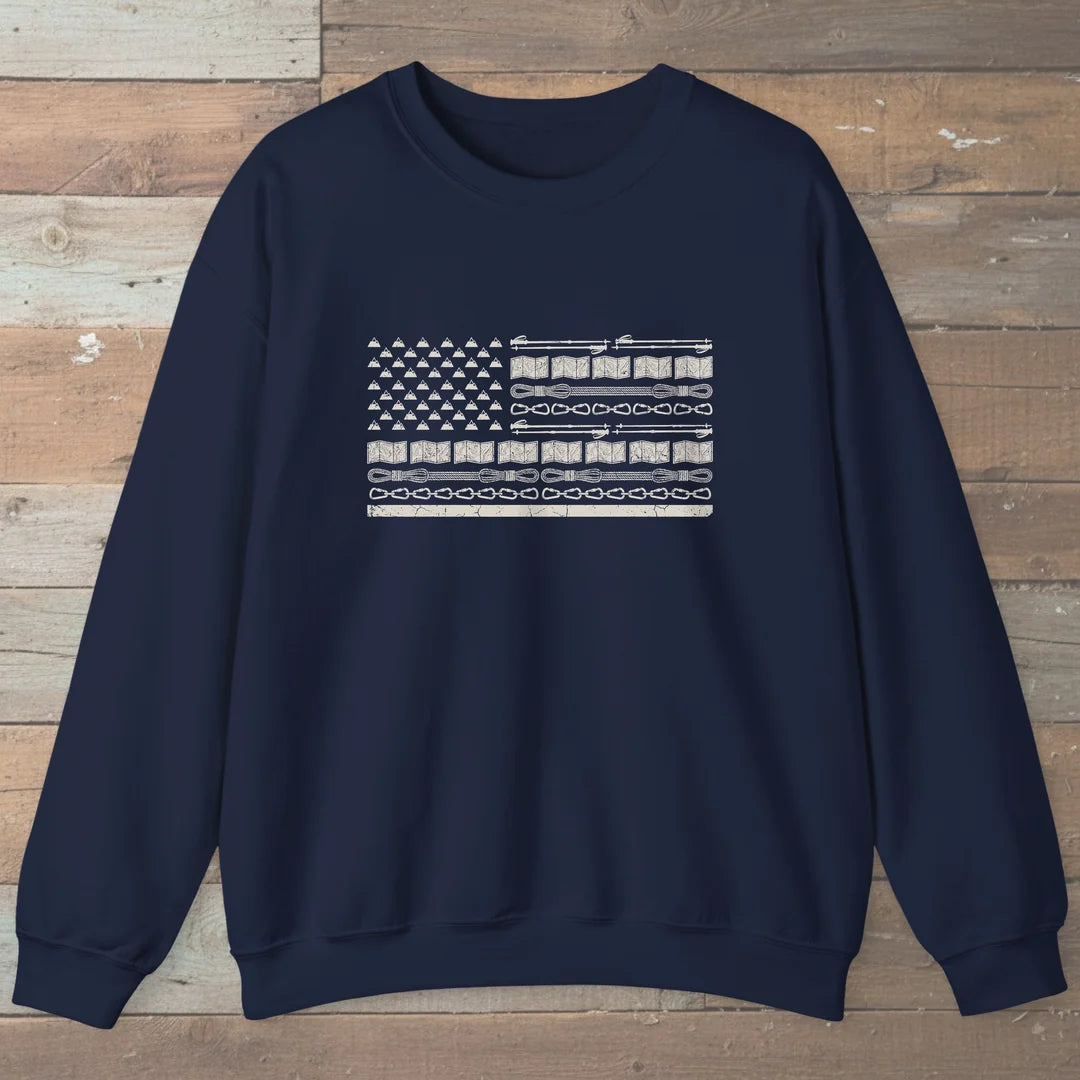 Trail Gear Flag Sweatshirt