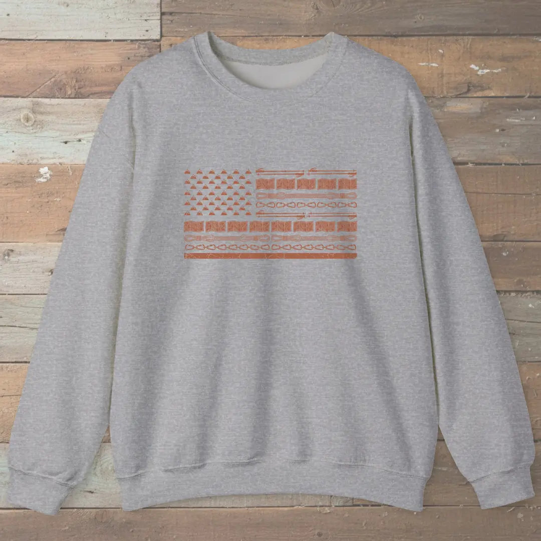 Trail Gear Flag Sweatshirt