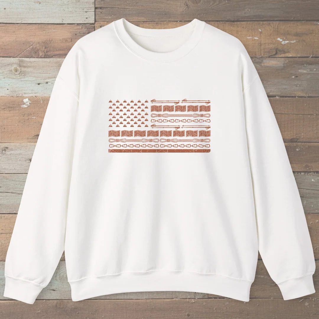 Trail Gear Flag Sweatshirt