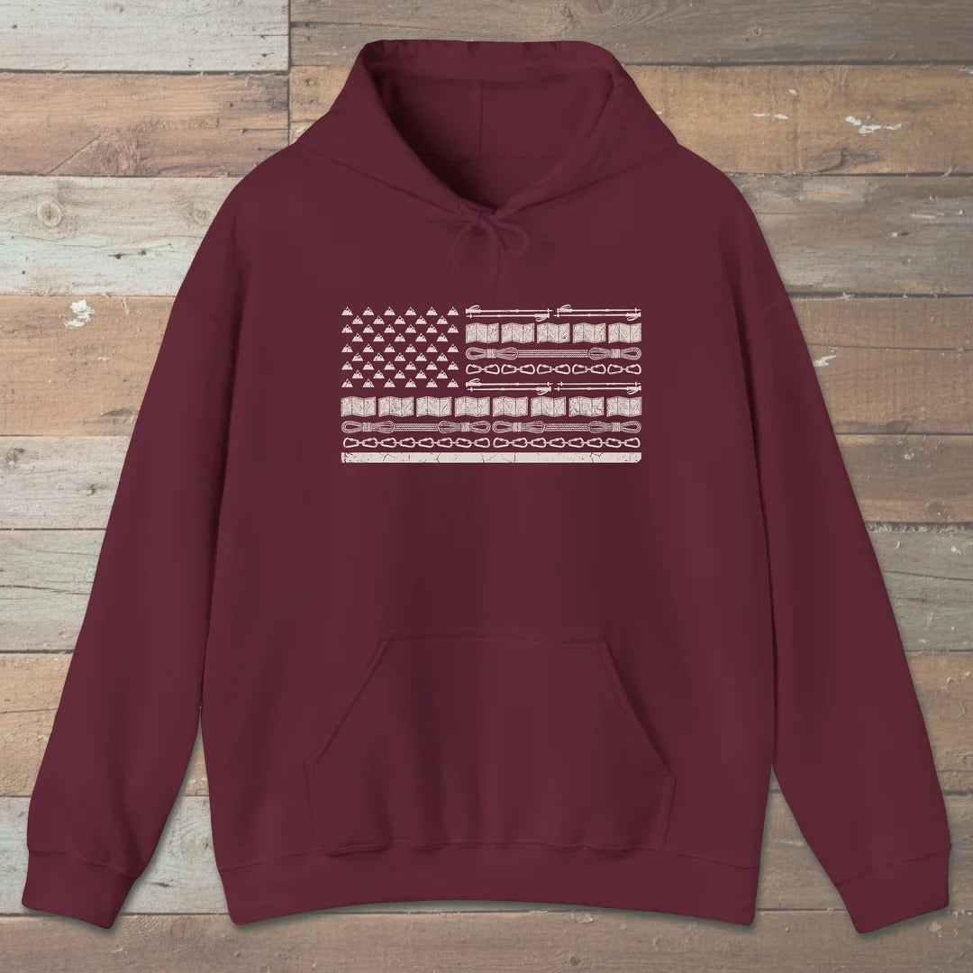 Trail Gear Flag Hoodie