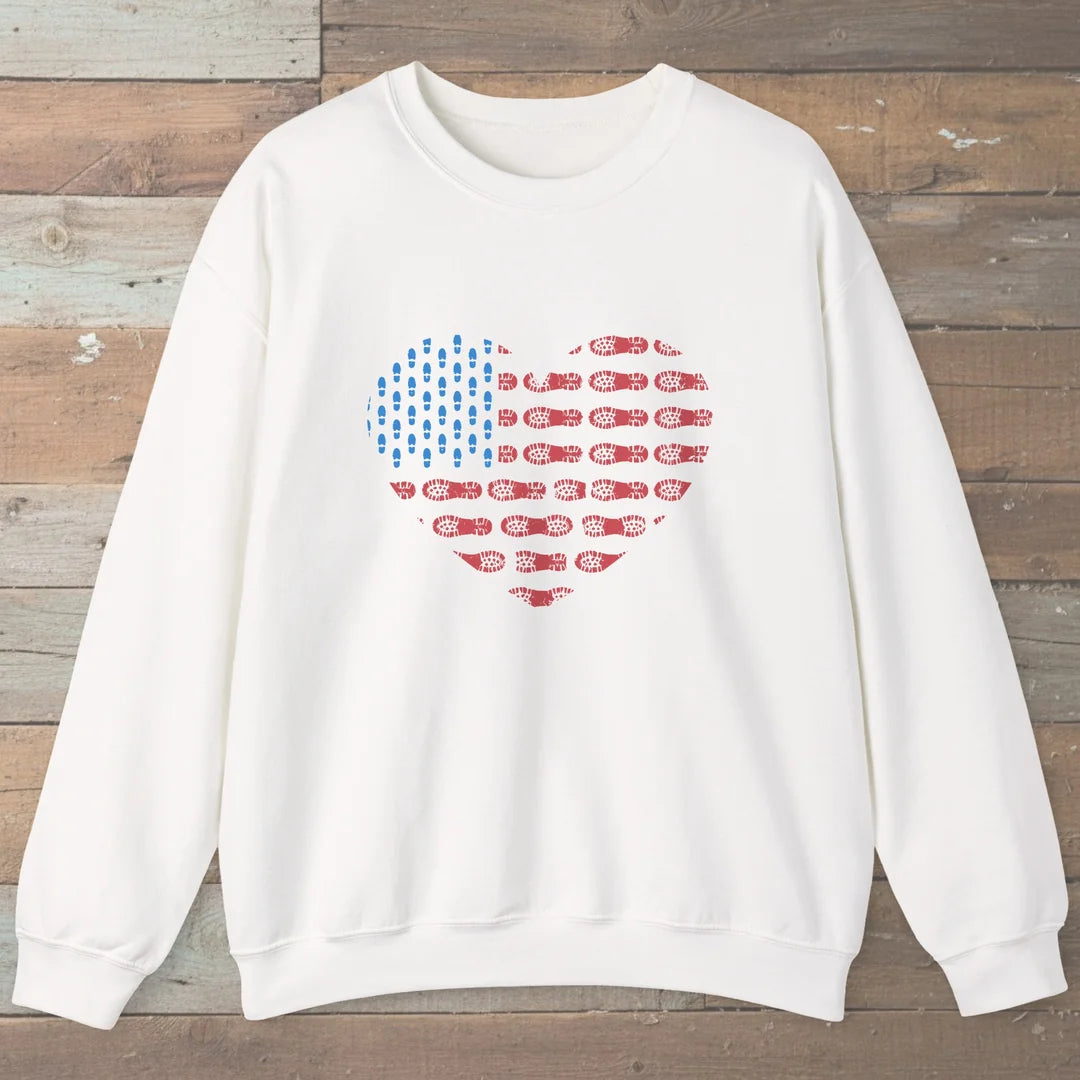 American Trail Heart Sweatshirt
