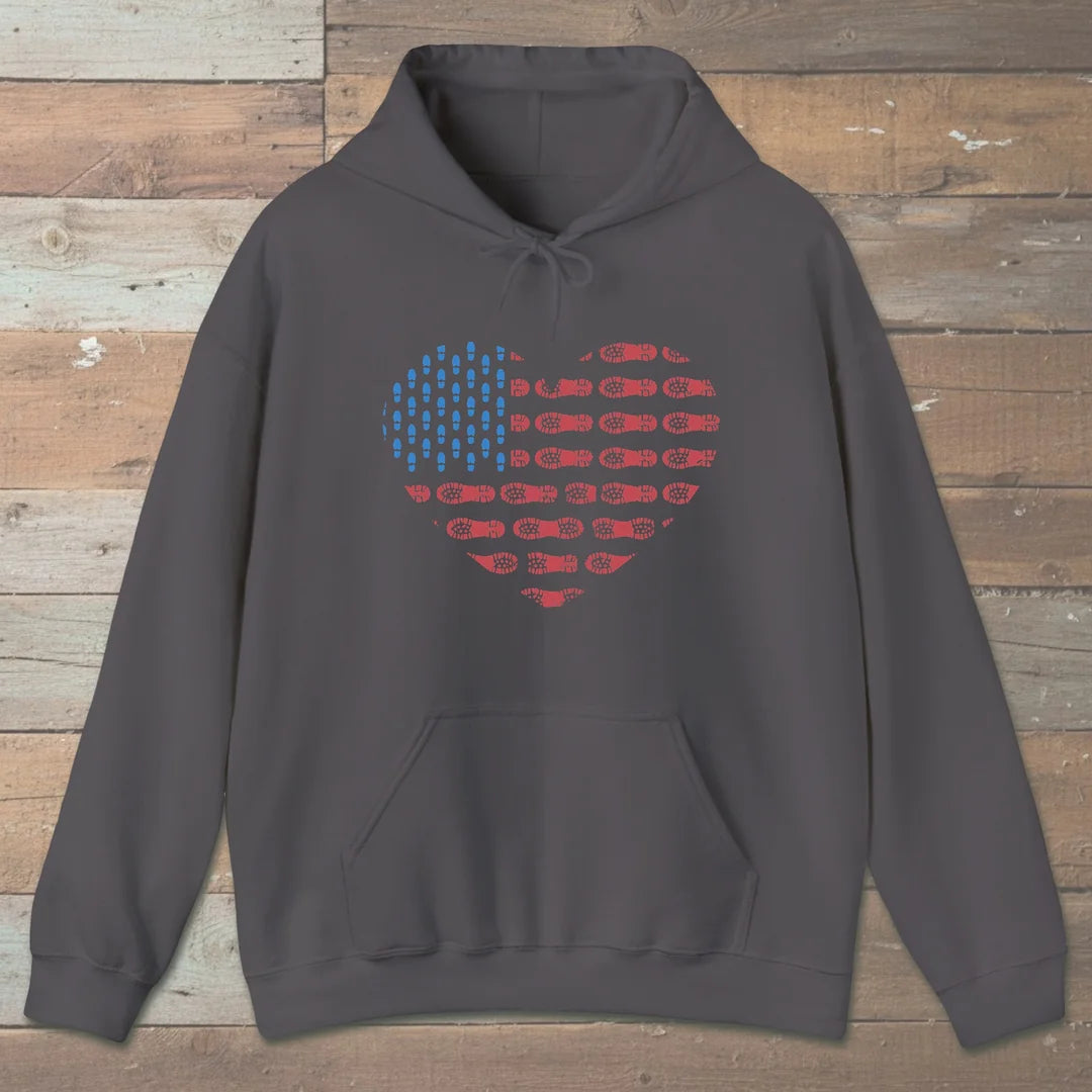 American Trail Heart Hoodie