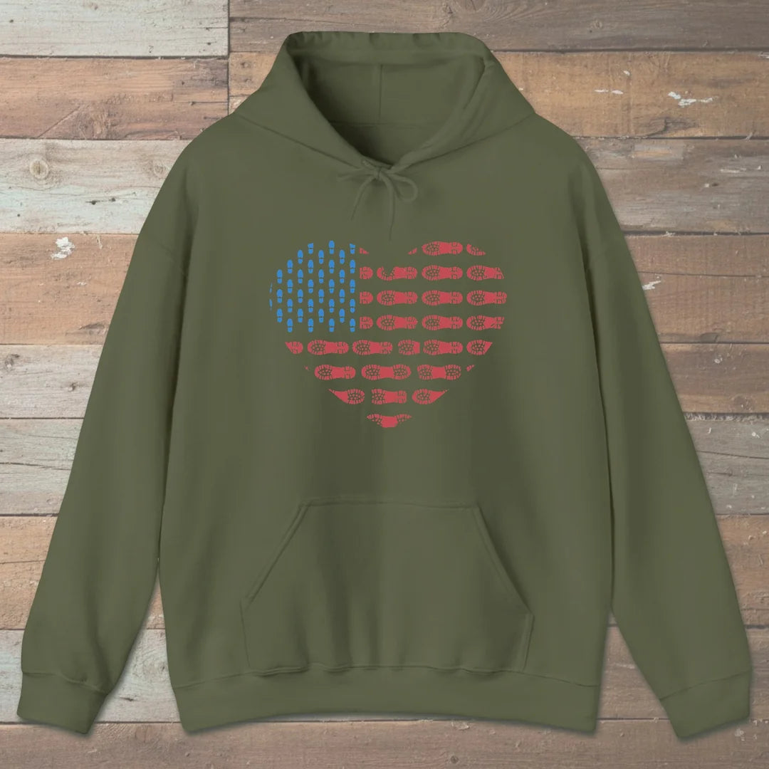 American Trail Heart Hoodie