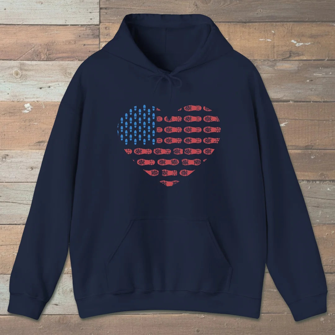 American Trail Heart Hoodie