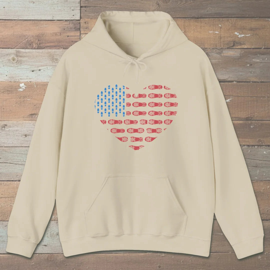 American Trail Heart Hoodie