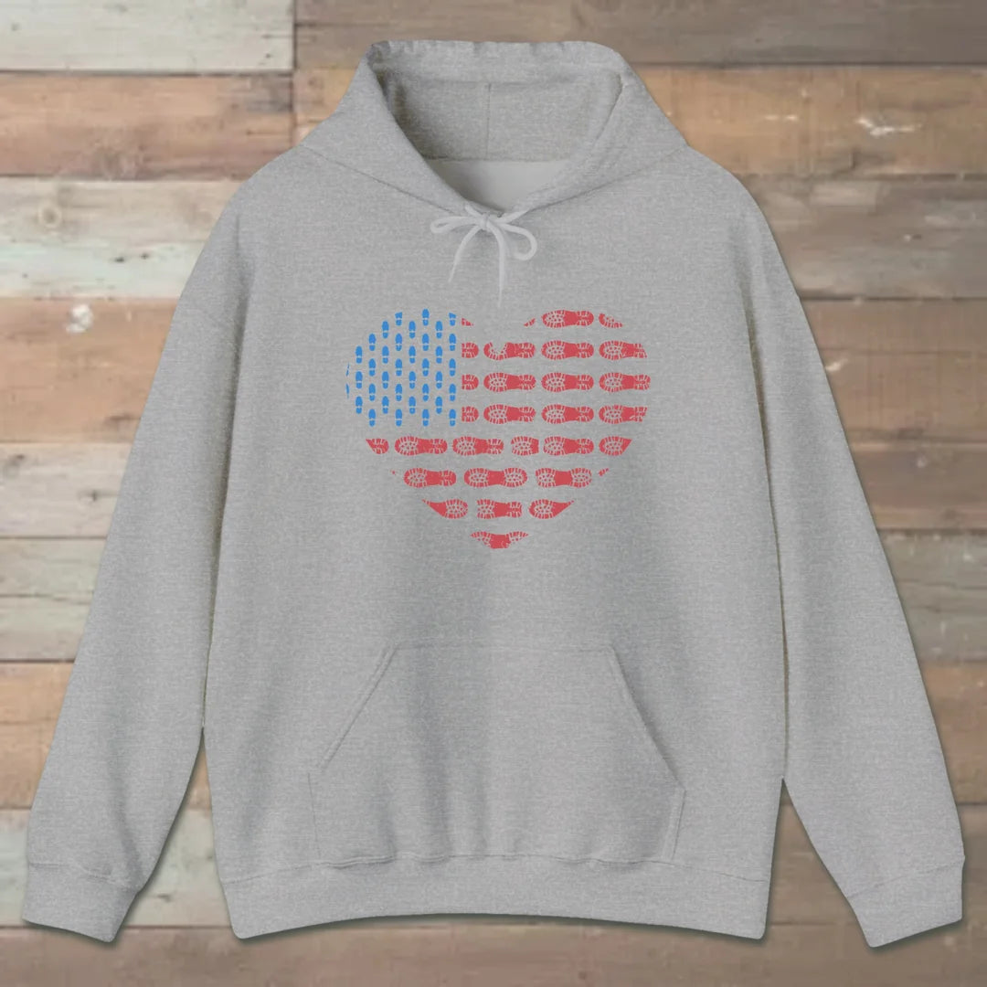 American Trail Heart Hoodie