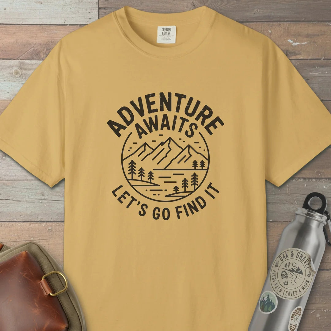 Adventure Awaits Lets Go Find It T-Shirt