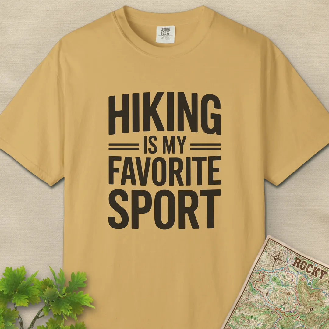 Hiking Is My Favorite Sport T-Shirt