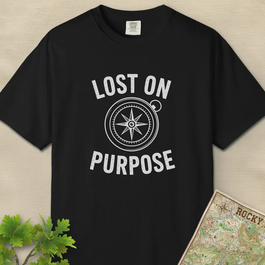 Lost On Purpose Compass T-Shirt