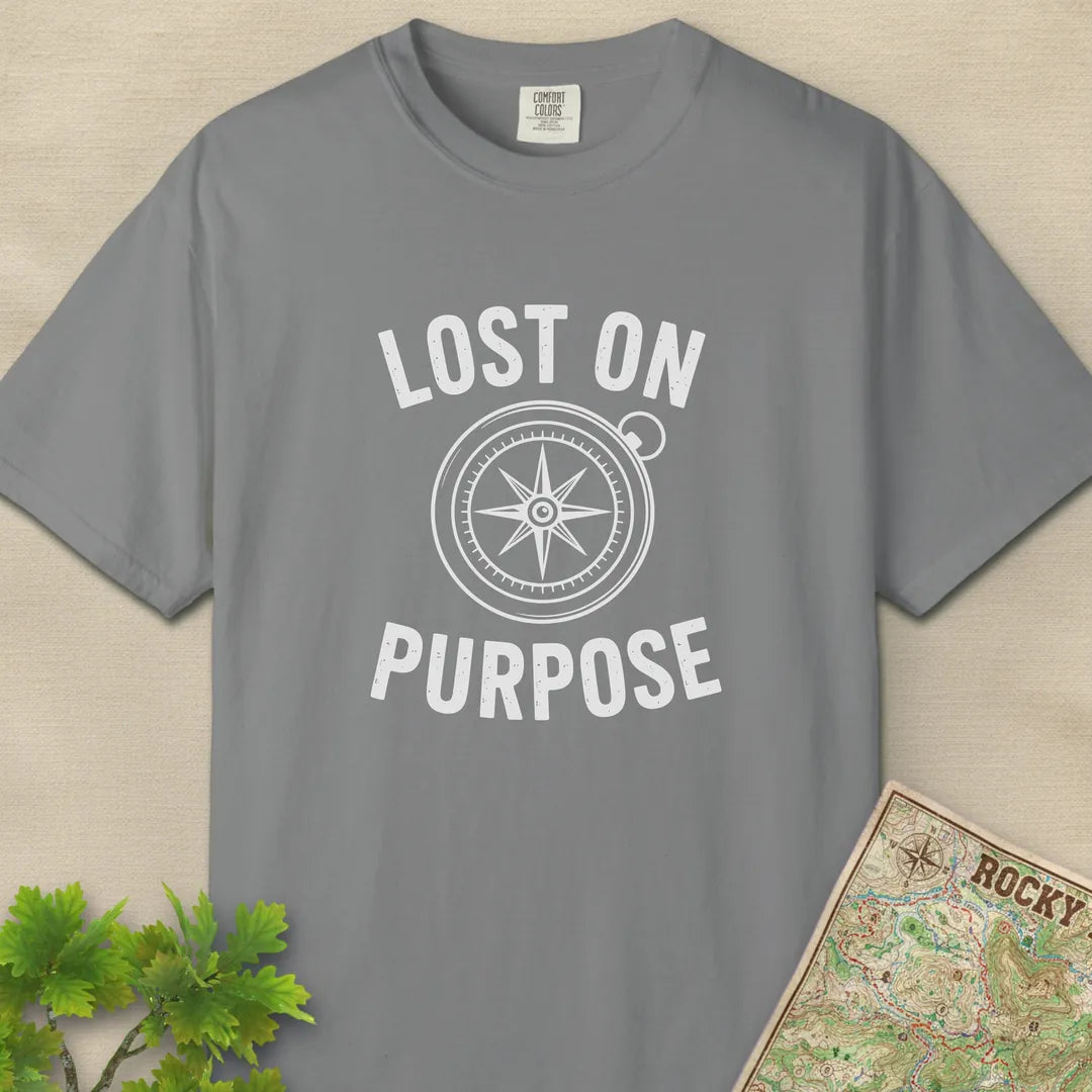 Lost On Purpose Compass T-Shirt