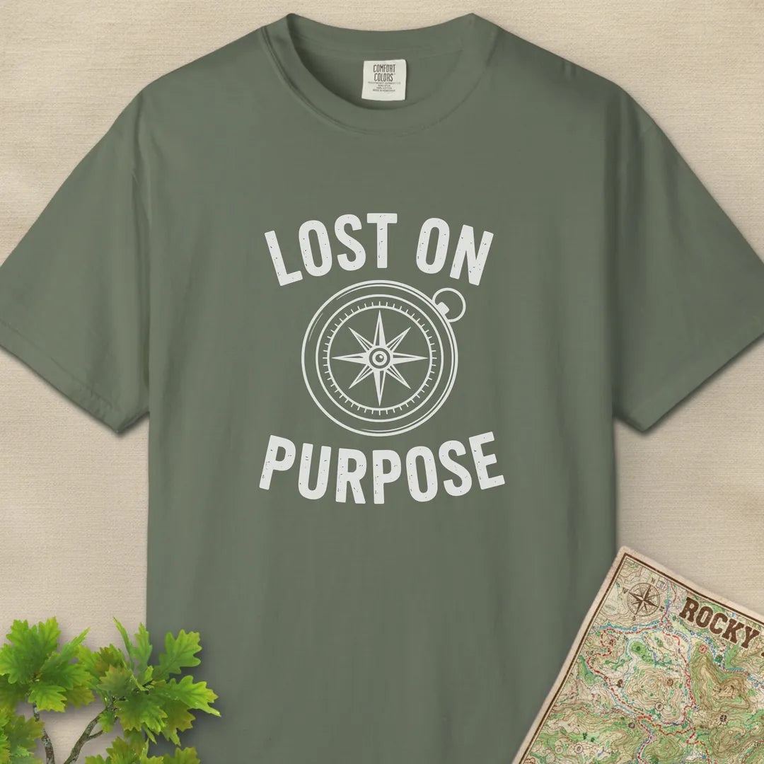 Lost On Purpose Compass T-Shirt