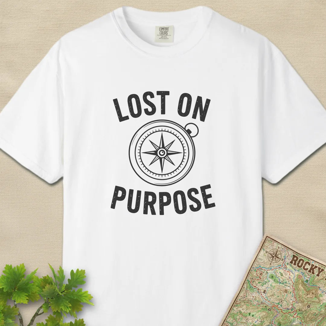 Lost On Purpose Compass T-Shirt
