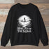 Hike Out Of The Signal Sweatshirt Black Outdoor Nature Tee