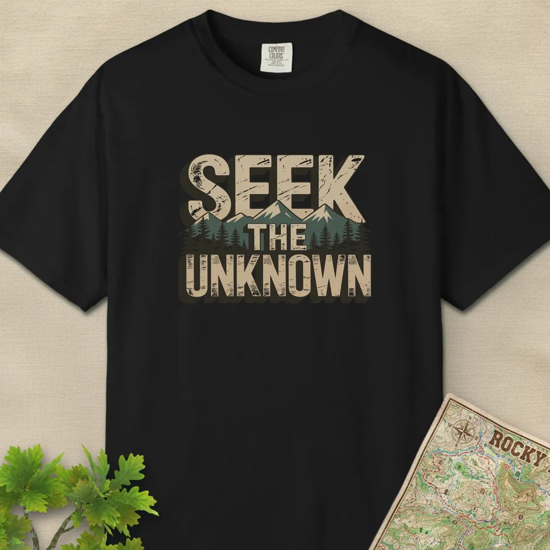 Seek The Unknown Outdoor T-Shirt