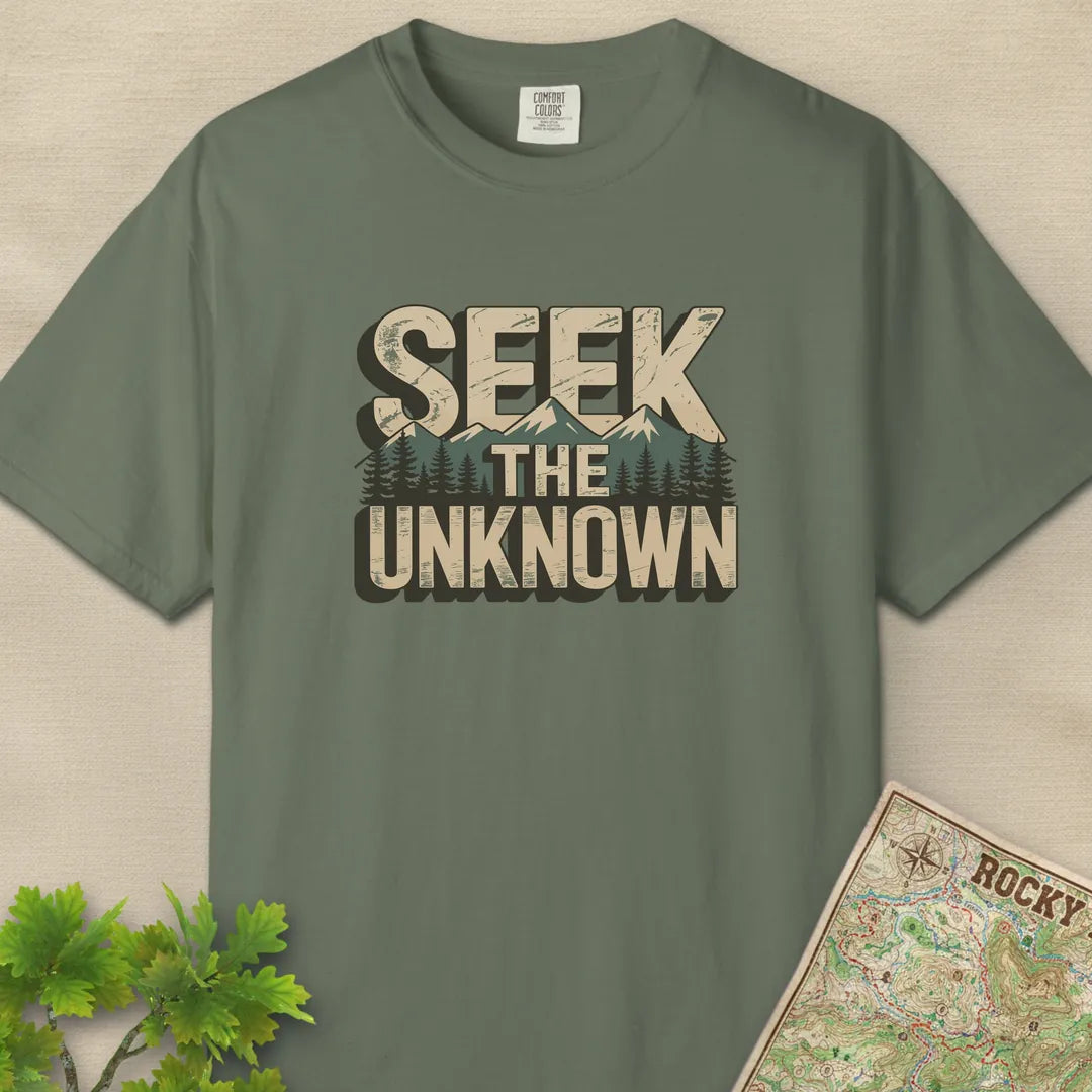 Seek The Unknown Outdoor T-Shirt