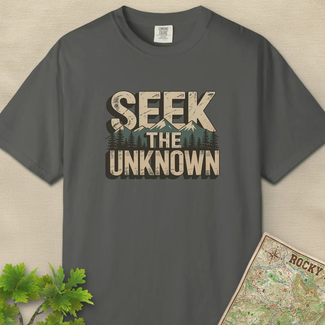 Seek The Unknown Outdoor T-Shirt