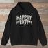 Happily Lost Mountain Trails Hoodie Black Outdoor Nature Tee