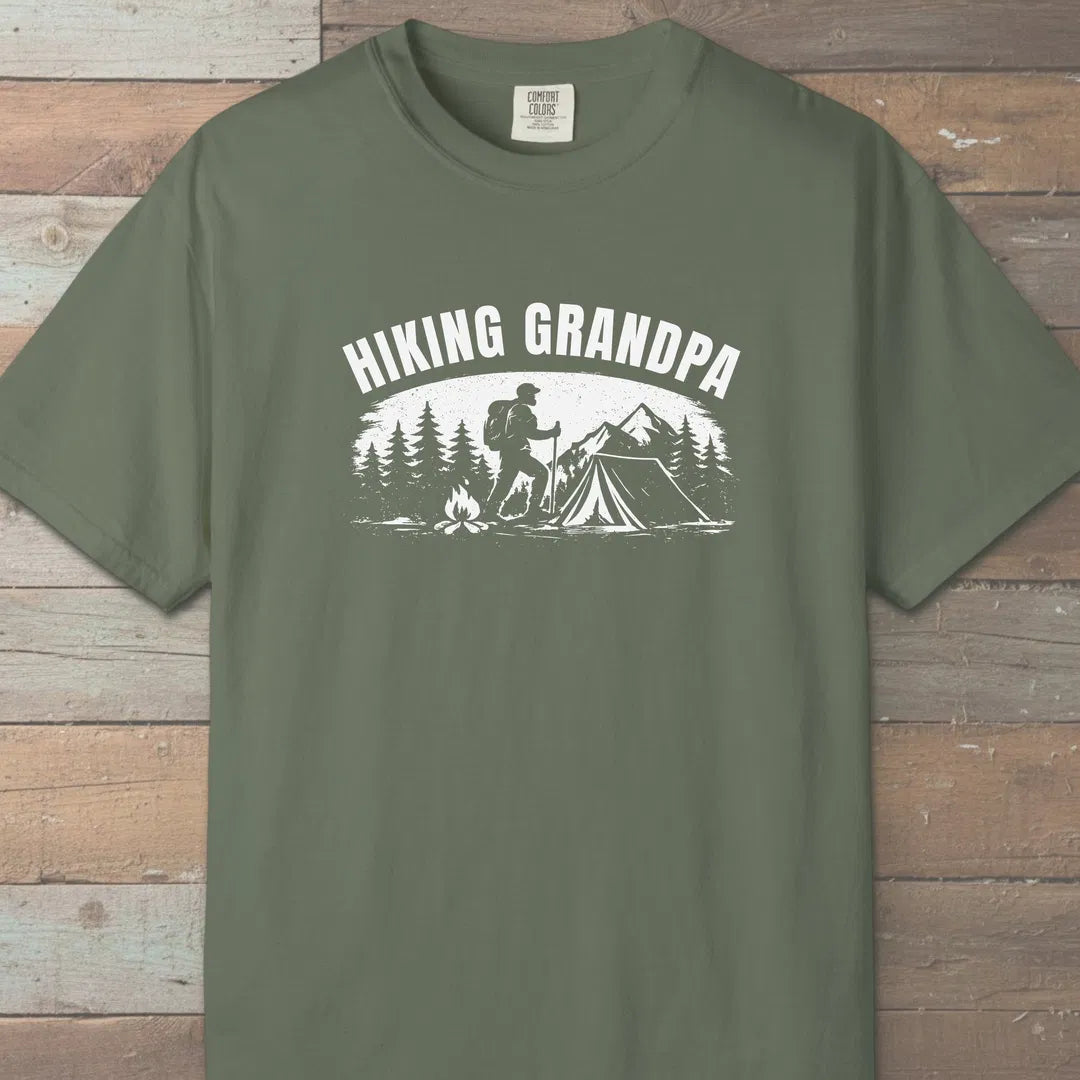 Trailside Grandpa T-Shirt Moss Outdoor Nature Tee