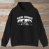 Trailside Grandpa Hoodie Black Outdoor Nature Tee