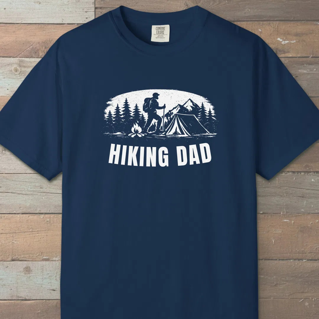 Trailside Dad T-Shirt Navy Outdoor Nature Tee
