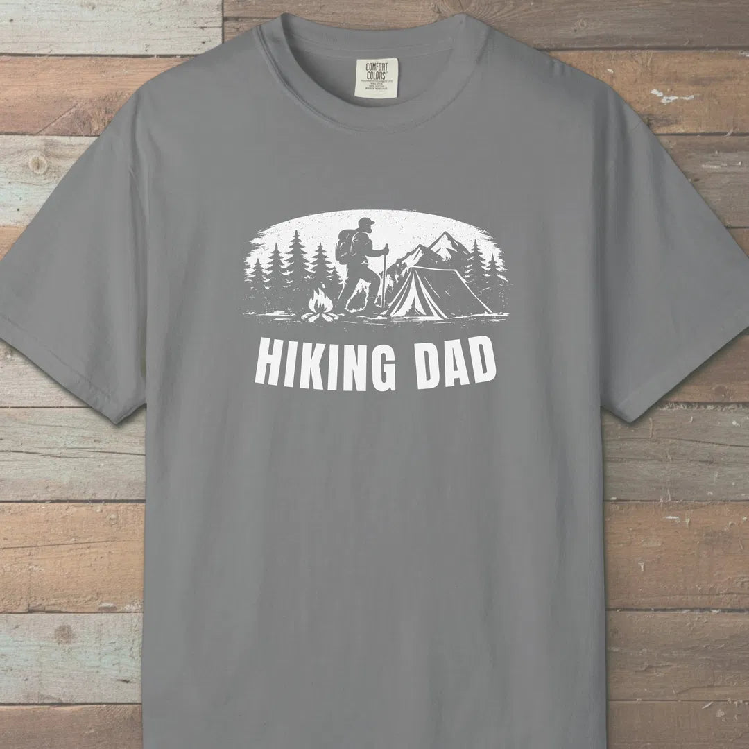 Trailside Dad T-Shirt Grey Outdoor Nature Tee