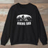 Trailside Dad Sweatshirt Black Outdoor Nature Tee