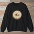 Stump Mountain Sweatshirt Black Outdoor Nature Tee