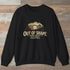 Out Of Shape Hiking Society Sweatshirt Black Outdoor Nature Tee