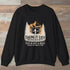 Taking It Easy Hiking Society Sweatshirt Black Outdoor Nature Tee