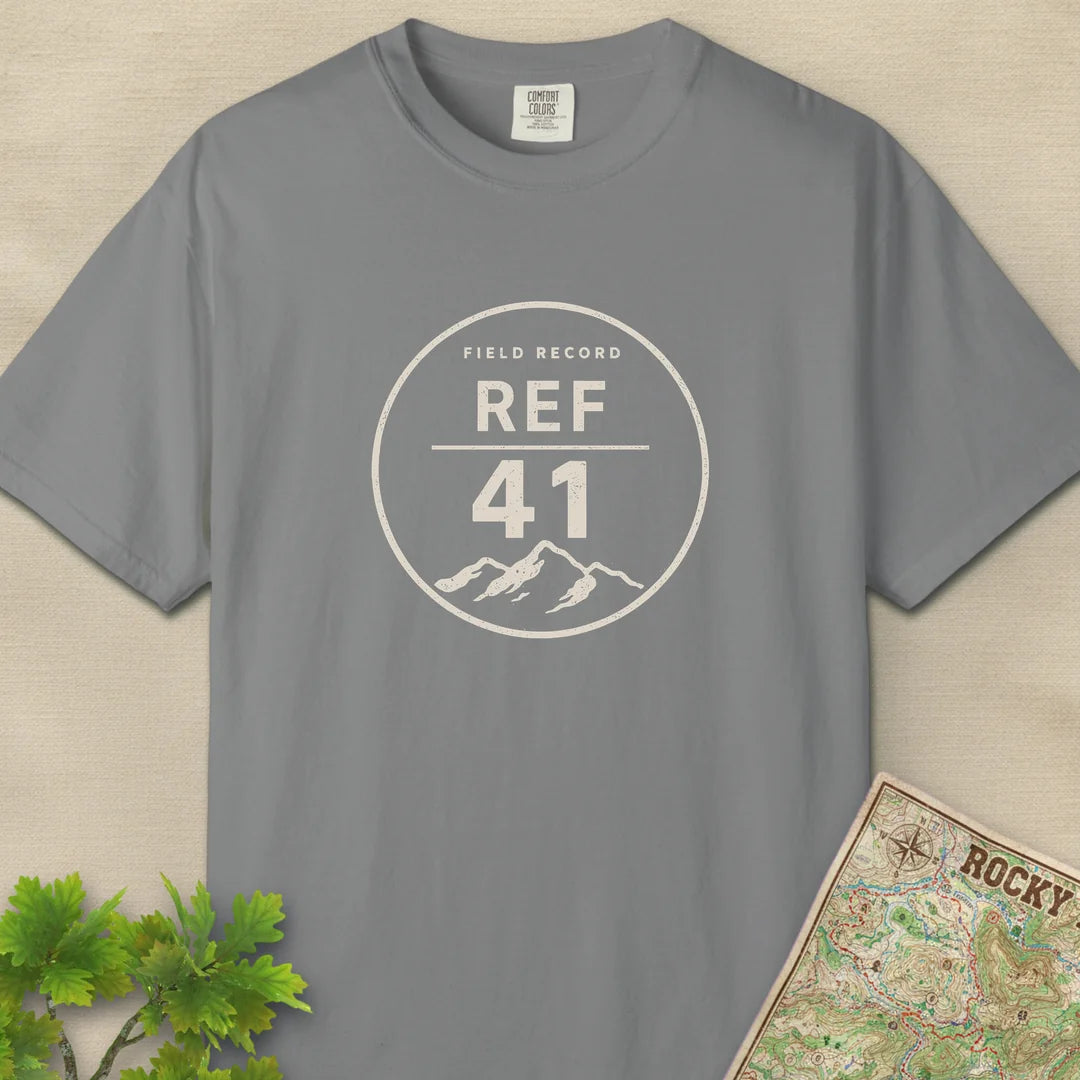 Ref 41 T-Shirt Grey Outdoor Nature Tee