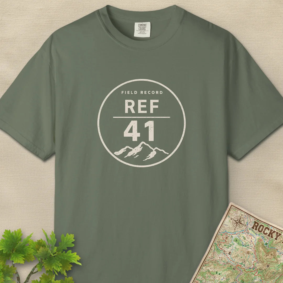 Ref 41 T-Shirt Moss Outdoor Nature Tee