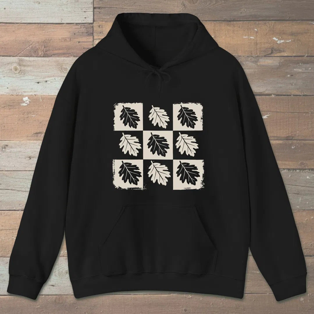 The Oak Remembers Hoodie Black Outdoor Nature Tee